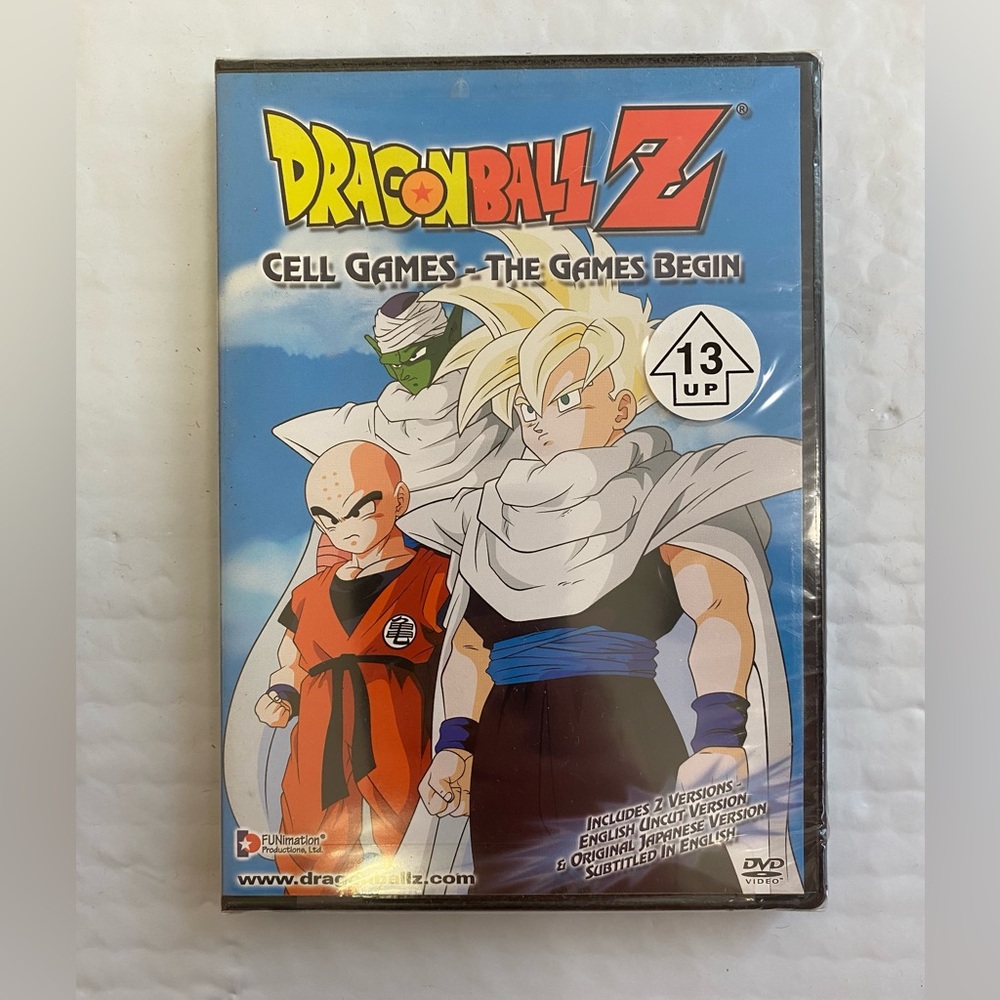 NEW Dragon Ball Z Cell Games - The Games Begin DVD